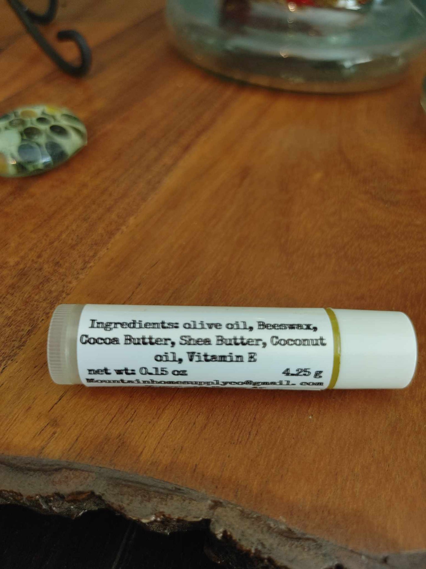Lemon-Peppermint Lip Balm
