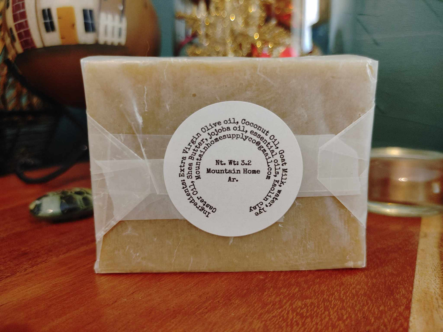Lavender-Lemon Goatmilk Soap Bar