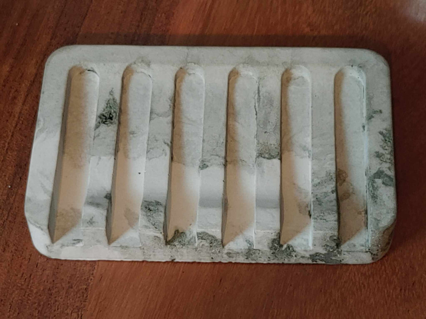 Marbled Concrete Soap Dish