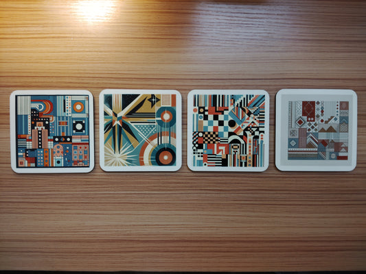 Vintage bundle #1-Set of 4 Coasters