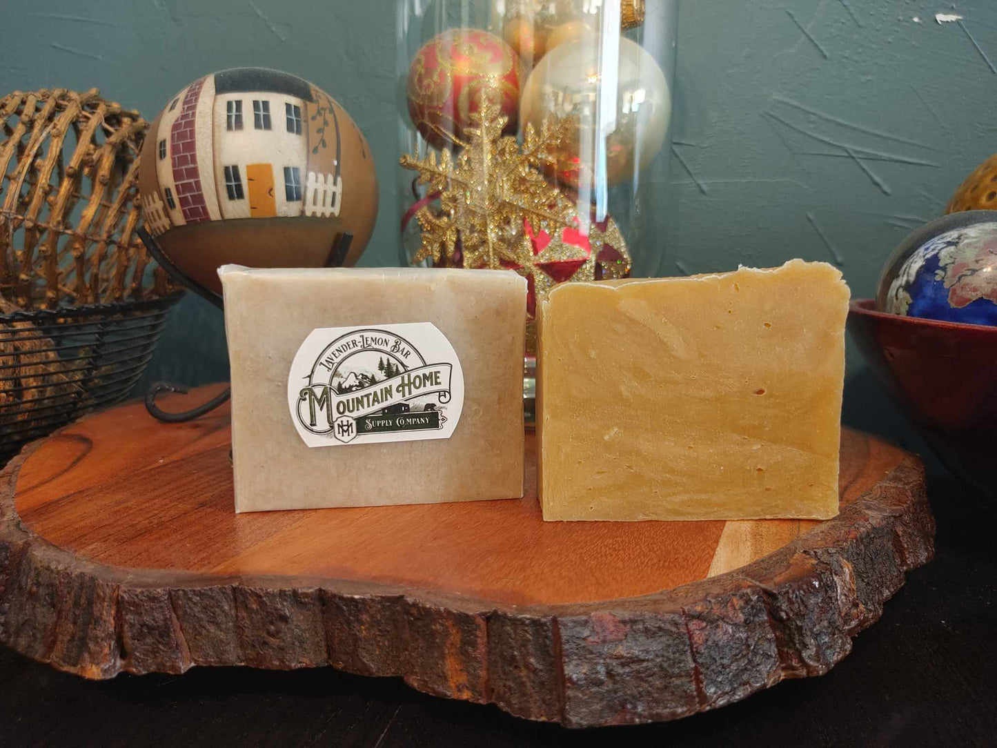 Lavender-Lemon Goatmilk Soap Bar