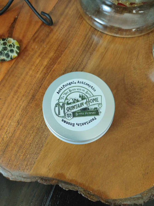 Tea Tree Black Seed Oil Salve- 2 oz
